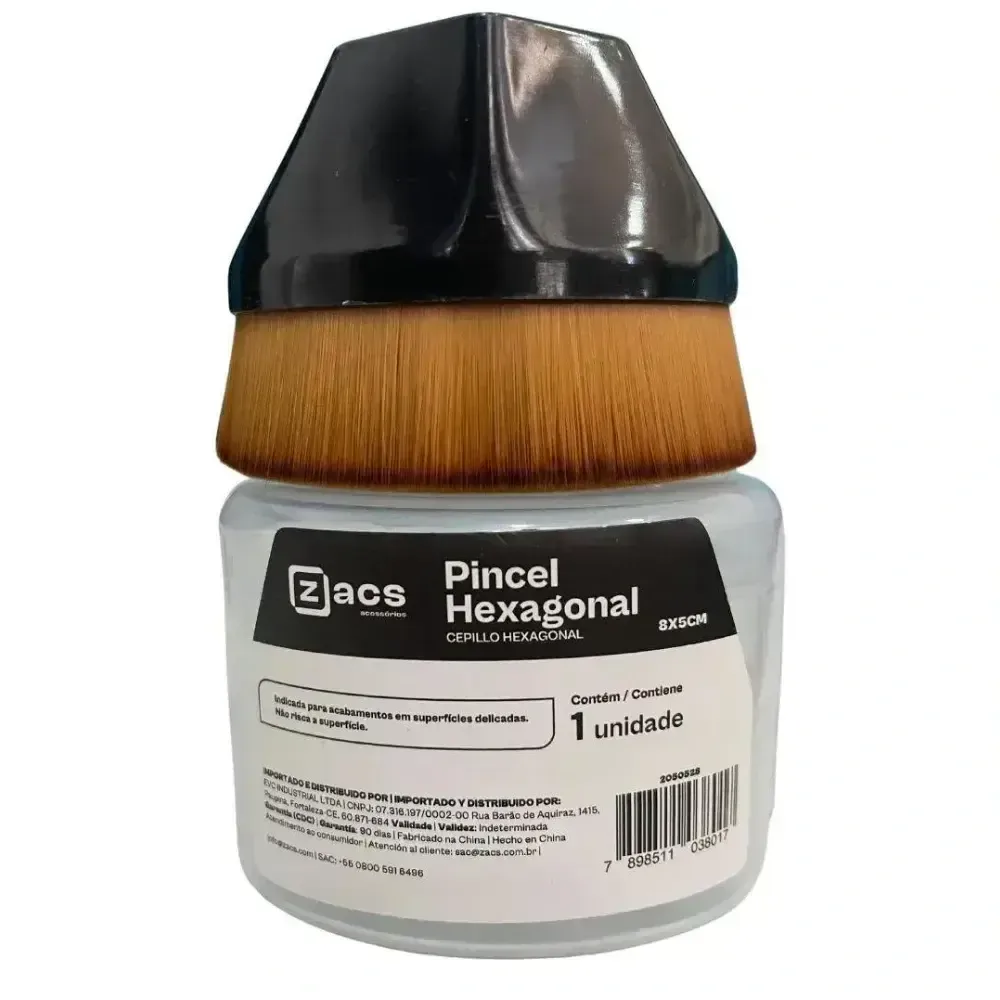Pincel Hexagonal Cerdas Macias Zacs — foto 3