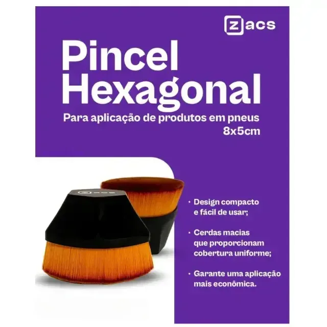 Pincel Hexagonal Cerdas Macias Zacs — foto 4