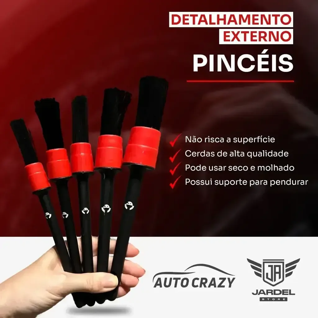 Pincel para detalhamento automotivo Auto Crazy (Nº16) — foto 2