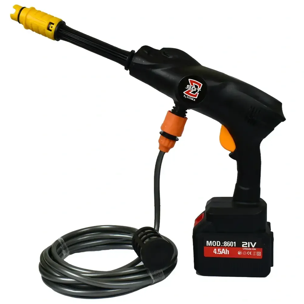 Pistola lavadora de pressão à bateria Sigma Tools (4,5 Ah)