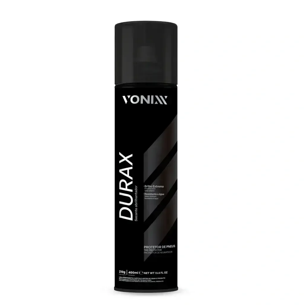 Pneu Pretinho Aerosol Durax Vonixx (400ml)