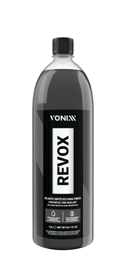 Pneu Pretinho Selante Revox Vonixx (1,5 litro)
