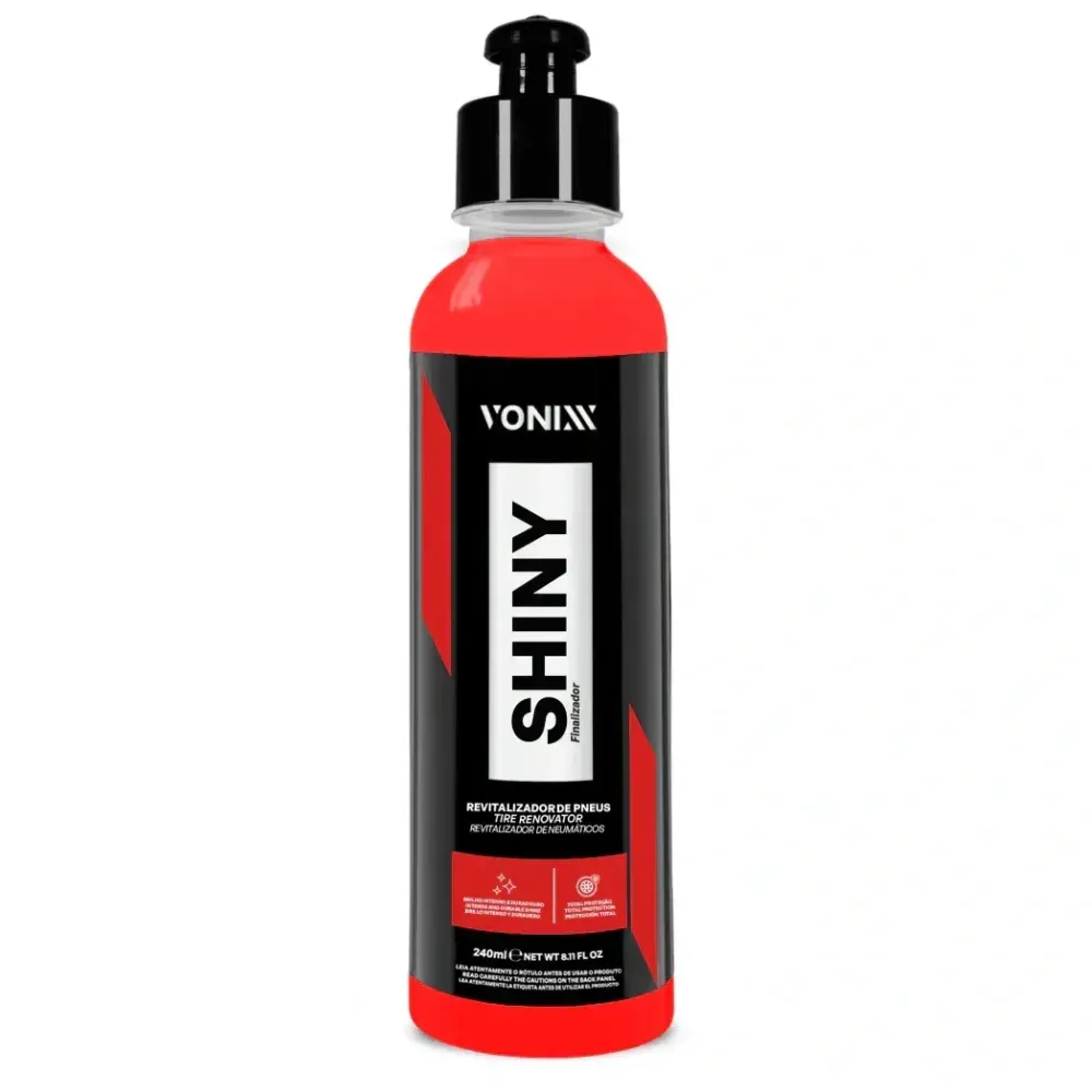 Pneu Pretinho Shiny Vonixx (240ml)