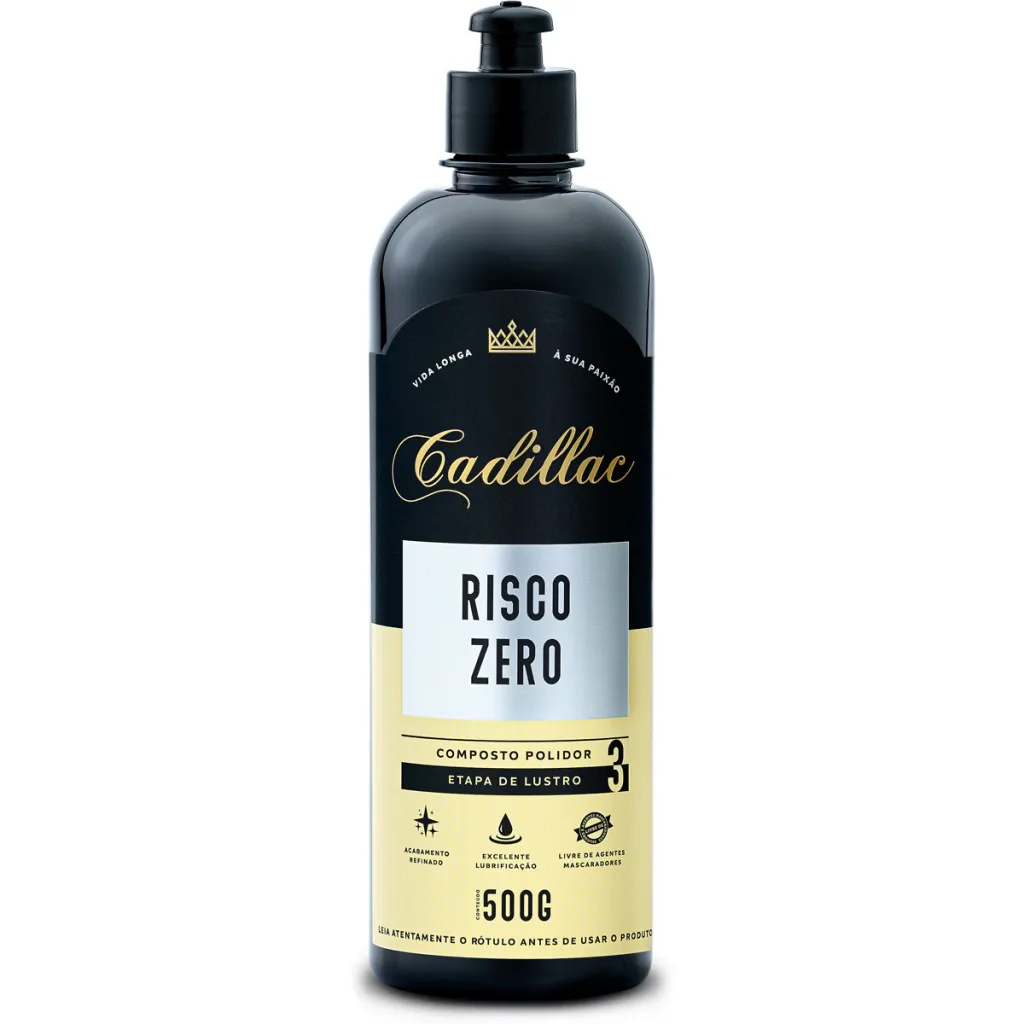 Polidor de lustro Risco Zero Cadillac (500g)