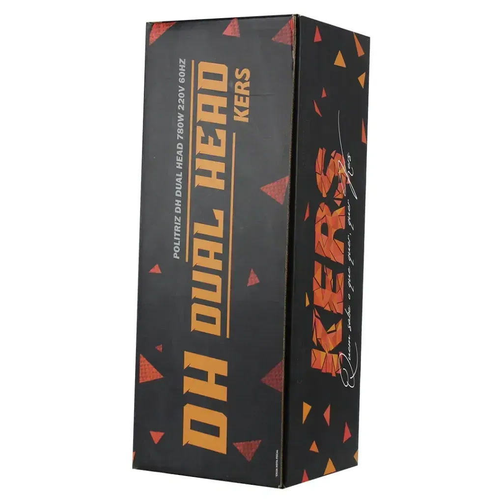Politriz DH Dual Head Kers Rotativa e Roto Orbital 780W (220V) com boinas — foto 6
