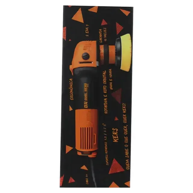 Politriz DH Dual Head Kers Rotativa e Roto Orbital 780W (220V) — foto 4