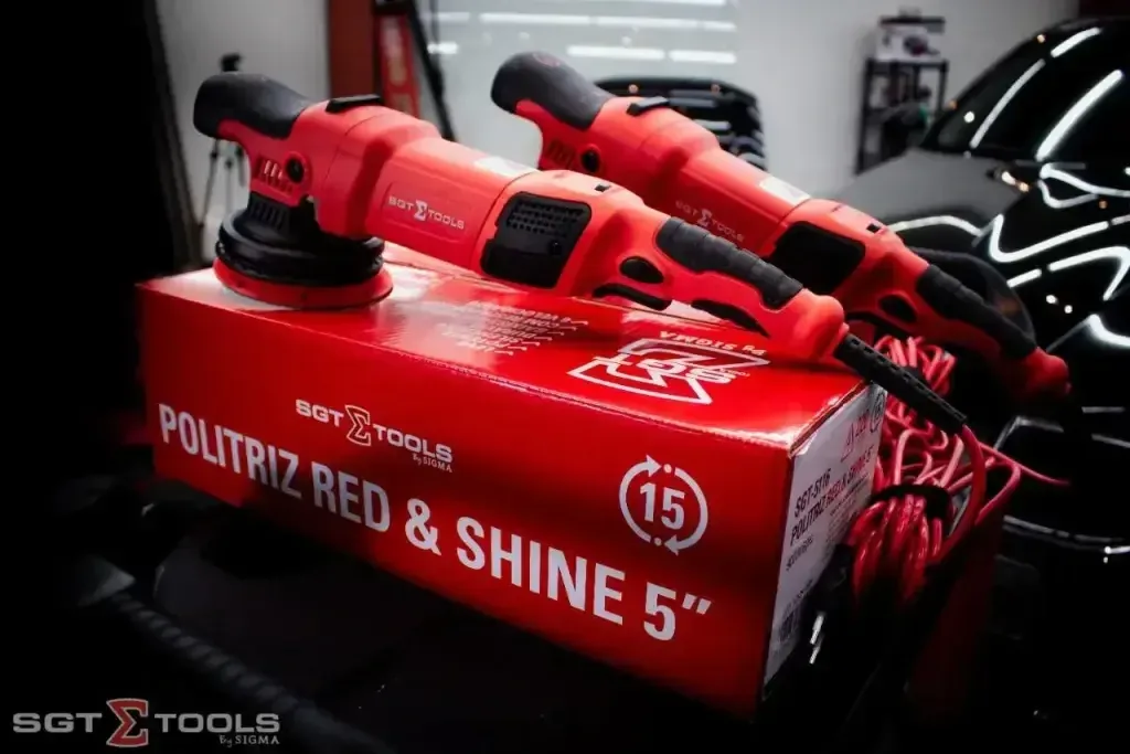 Politriz roto-orbital Red & Shine Sigma Tools (15mm) - 110V — foto 11