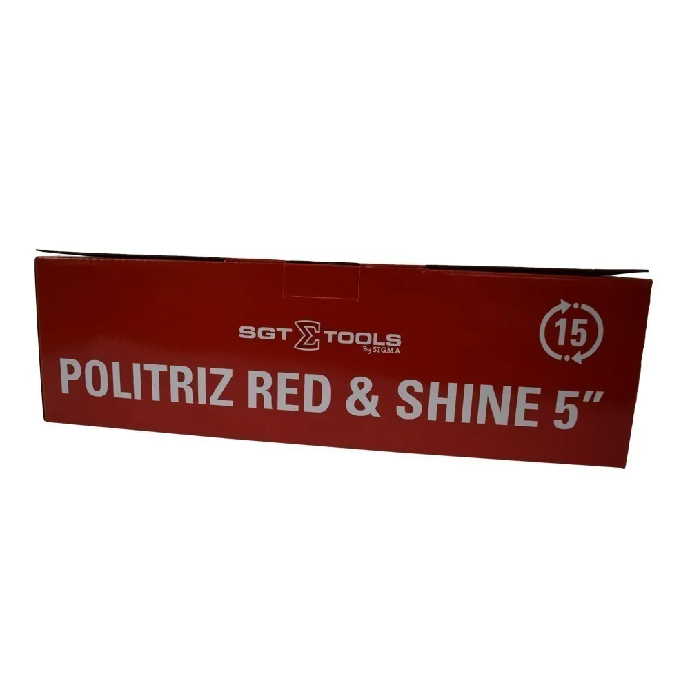 Politriz roto-orbital Red & Shine Sigma Tools (15mm) - 110V — foto 13
