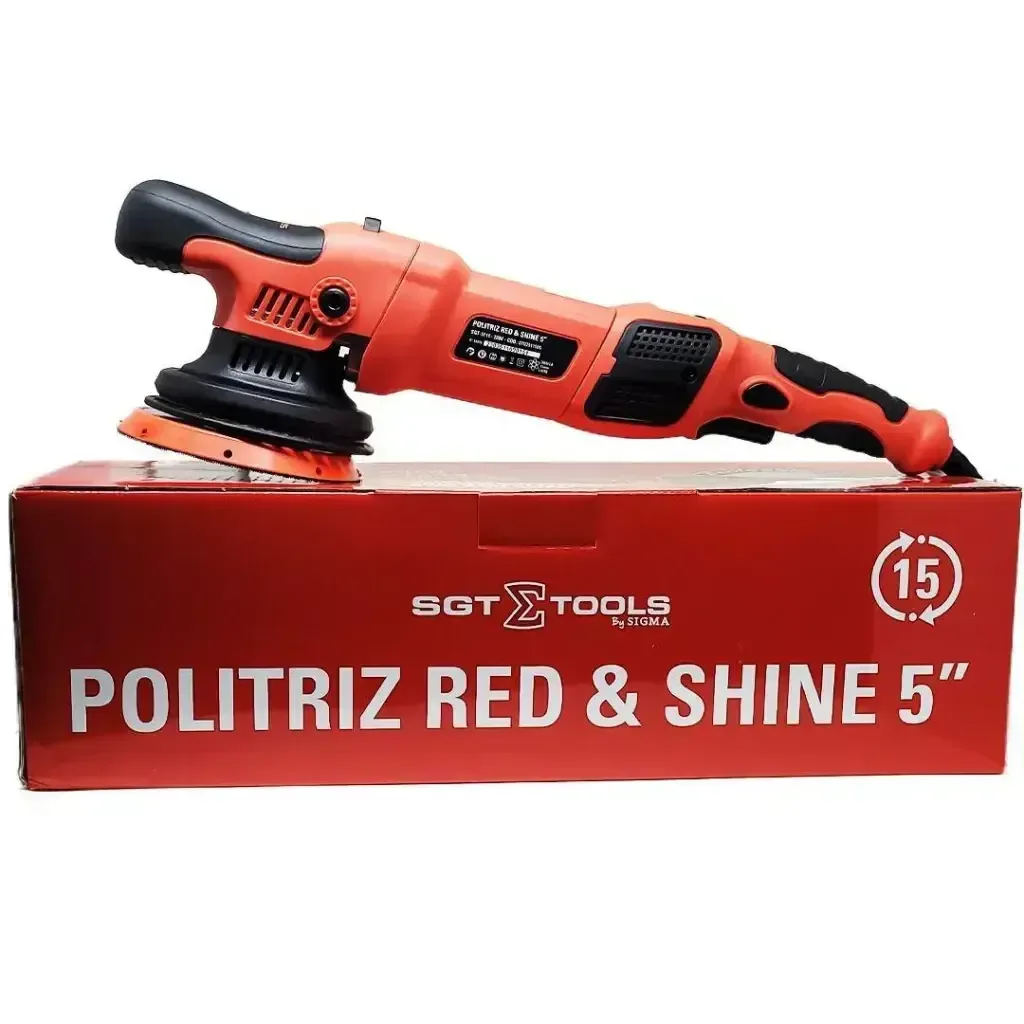 Politriz roto-orbital Red & Shine Sigma Tools (15mm) - 110V — foto 9