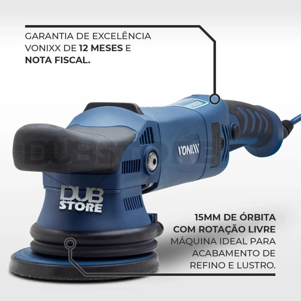 Politriz roto-orbital Vonixx (15mm) - 110V — foto 10