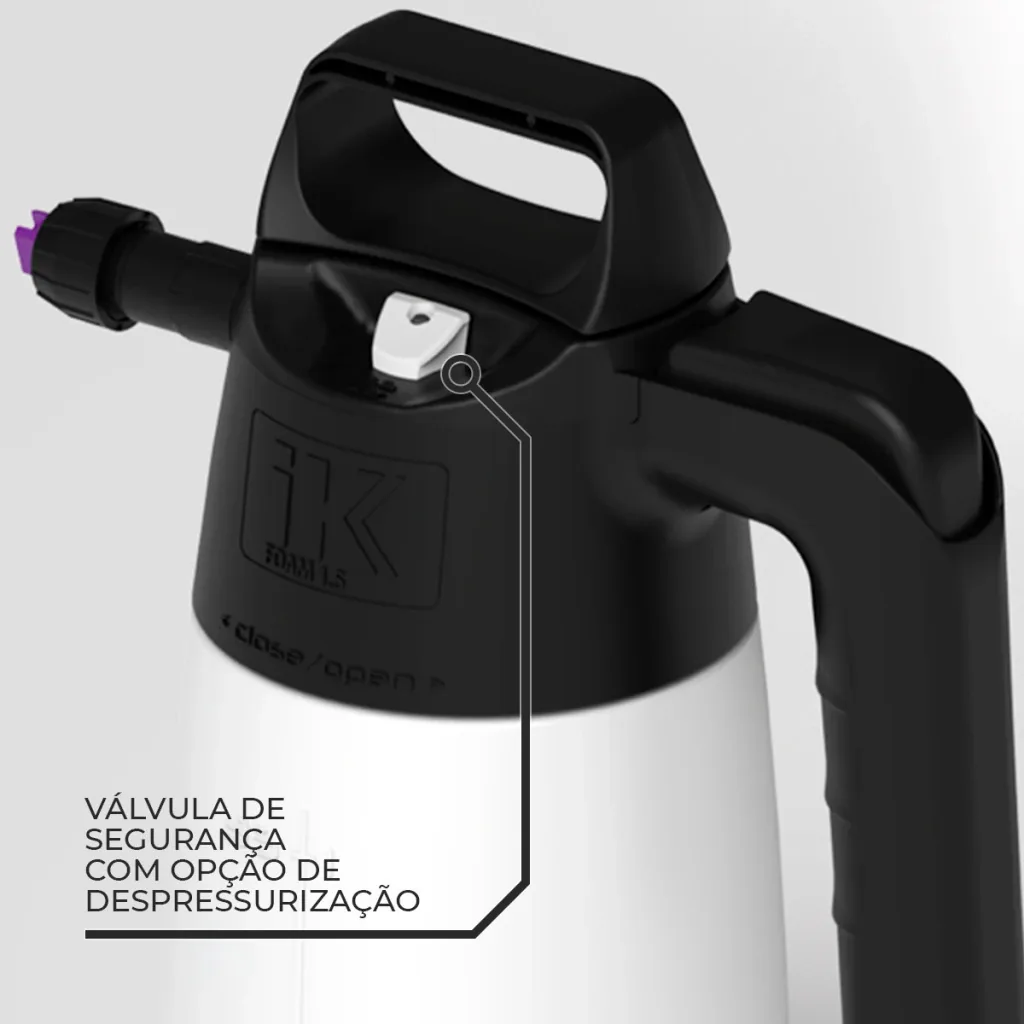 Pulverizador de compressão manual gerador de espuma IK Foam 1.5 (1,5 litro) — foto 2