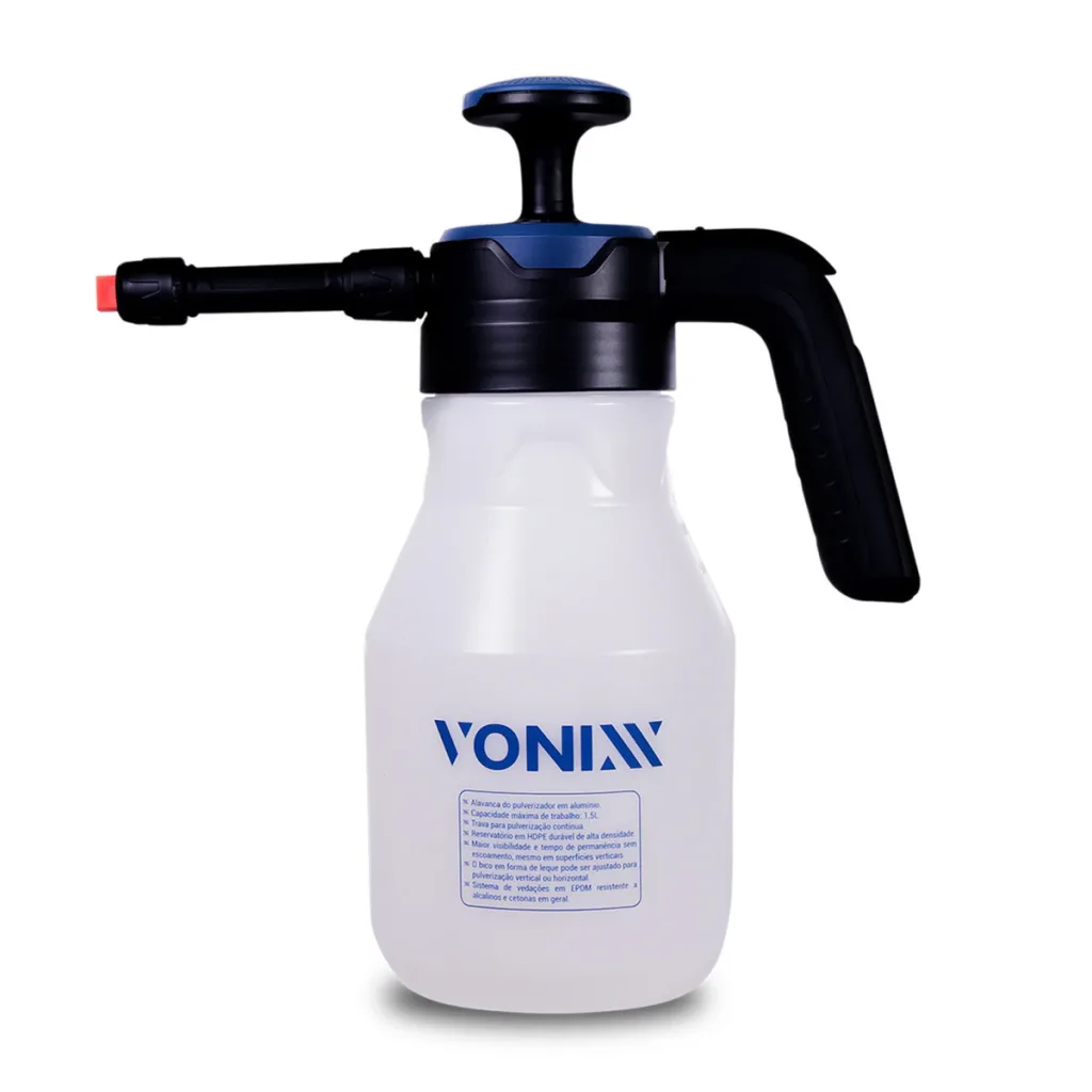 Pulverizador de compressão manual gerador de espuma (Snow Foam) Vonixx (1,5 litro) — foto 5