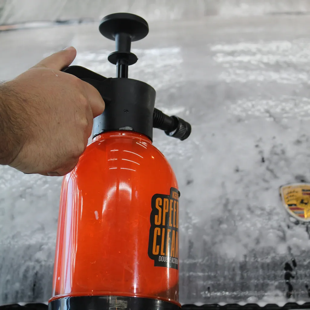 Pulverizador de compressão manual gerador de espuma Speed Clean Double Action Kers (2 litros) — foto 5