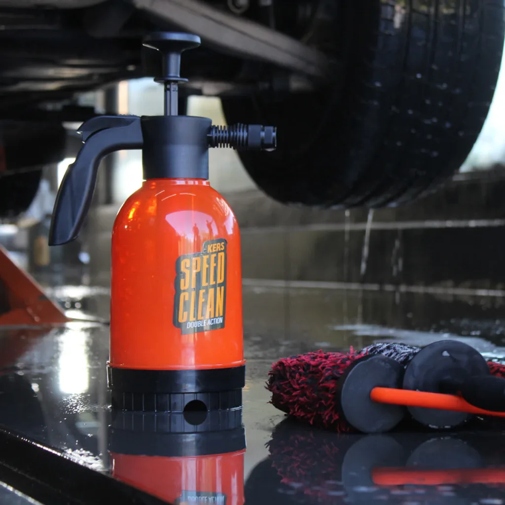 Pulverizador de compressão manual gerador de espuma Speed Clean Double Action Kers (2 litros) — foto 6