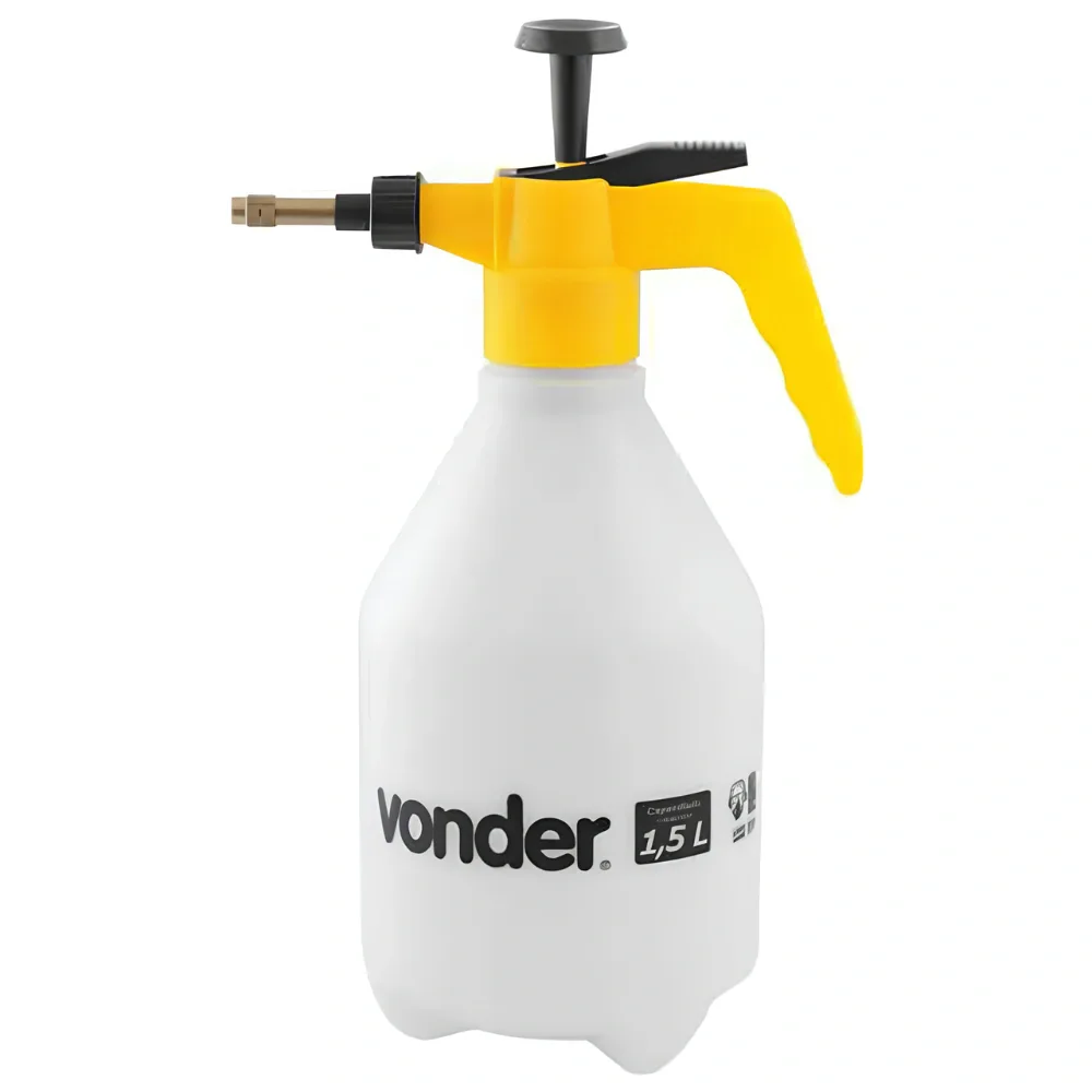 Pulverizador de compressão prévia com jato regulável Vonder (1,5 litro)