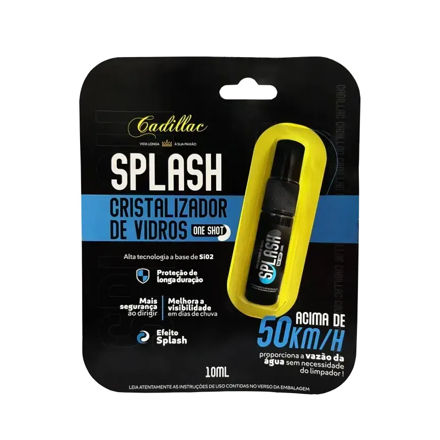 Repelente de Água Cristalizador de Vidros Cadillac Splash (10ml)