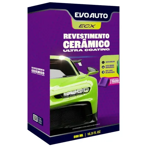 Revestimento Cerâmico em spray Ultra Coating Evo Auto (500ml)