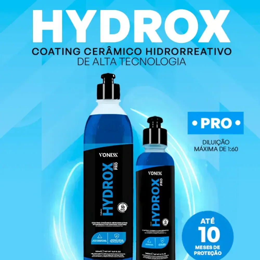 Revestimento cerâmico Hydrox Pro Vonixx (240ml) — foto 2