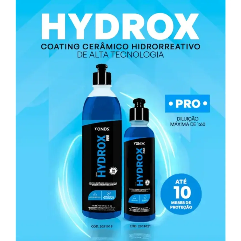 Revestimento cerâmico Hydrox Pro Vonixx (500ml) — foto 2