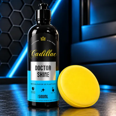 Revitalizador de plásticos Doctor Shine Cadillac 500ml + Aplicador