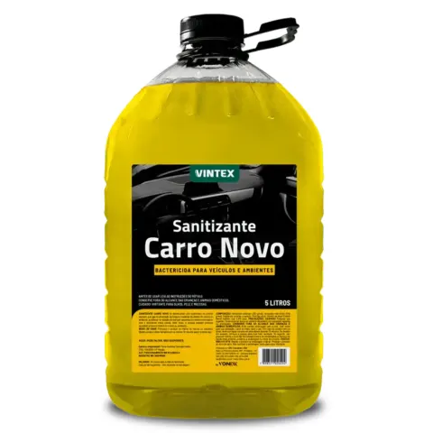 Sanitizante Bactericida Carro Novo Vintex (5 litros)