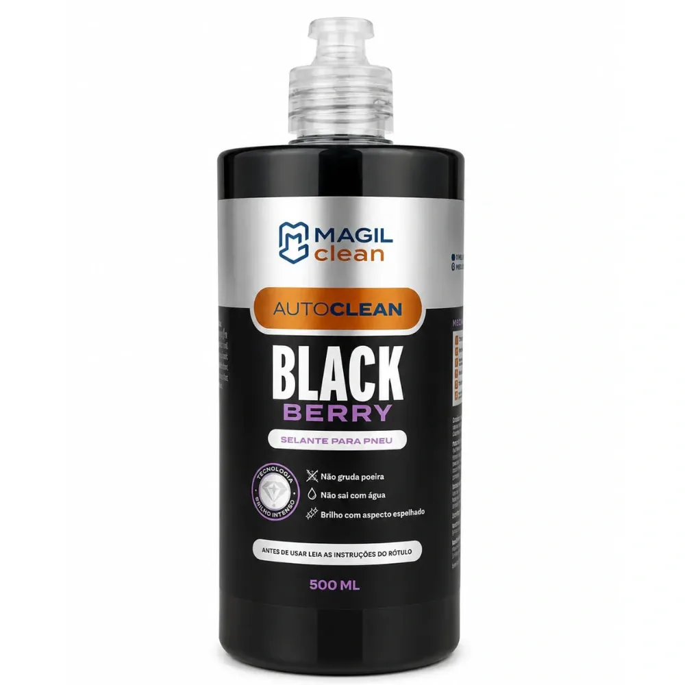 Selante para Pneus Black Berry Magilclean (500ml)