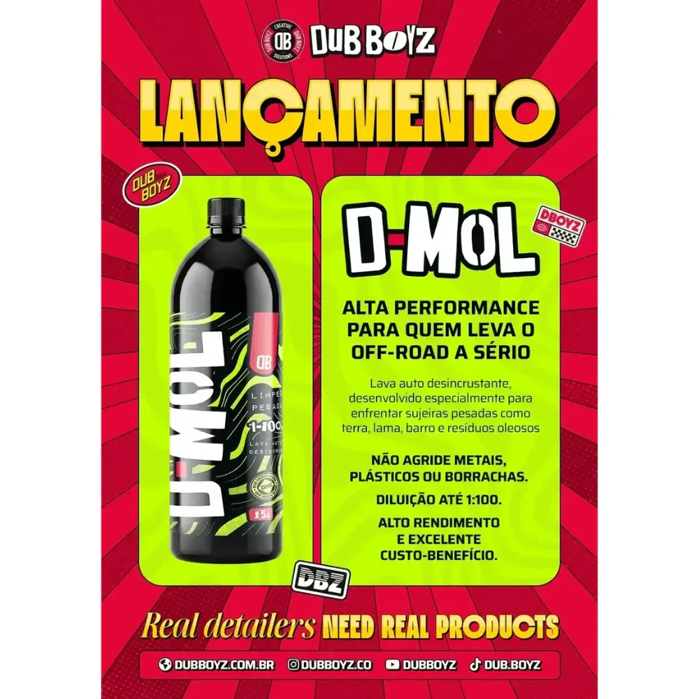 Shampoo Automotivo Desincrustante D-Mol Dub Boyz (500ml) — foto 2