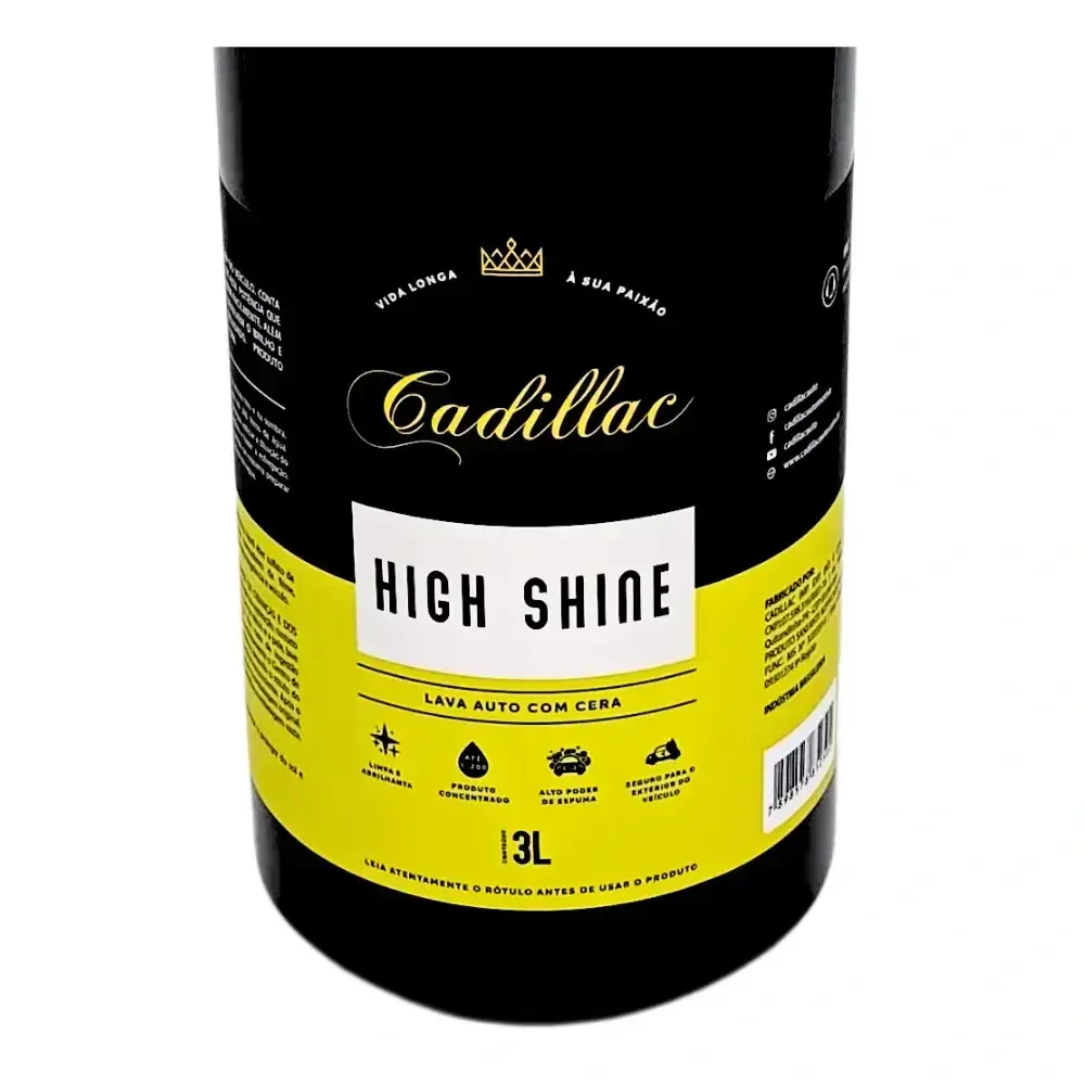 Shampoo com cera High Shine Cadillac (3 litros) — foto 2