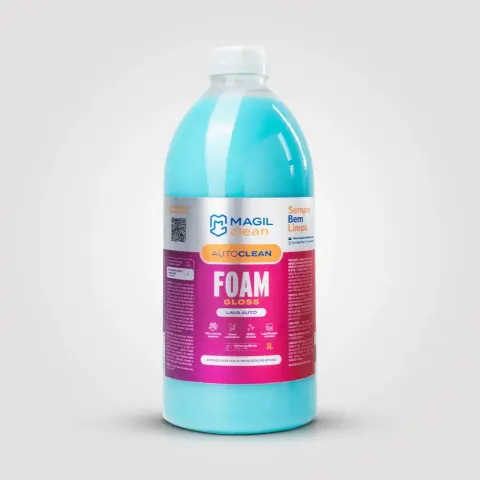 Shampoo Lava Auto Foam Gloss Magilclean (3 litros)