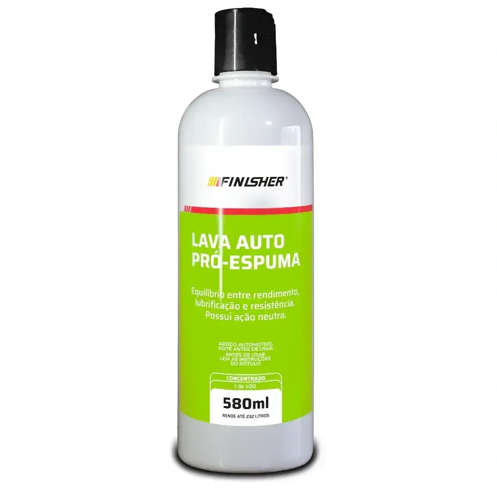 Shampoo Lava Auto Pró-Espuma Finisher (580ml)