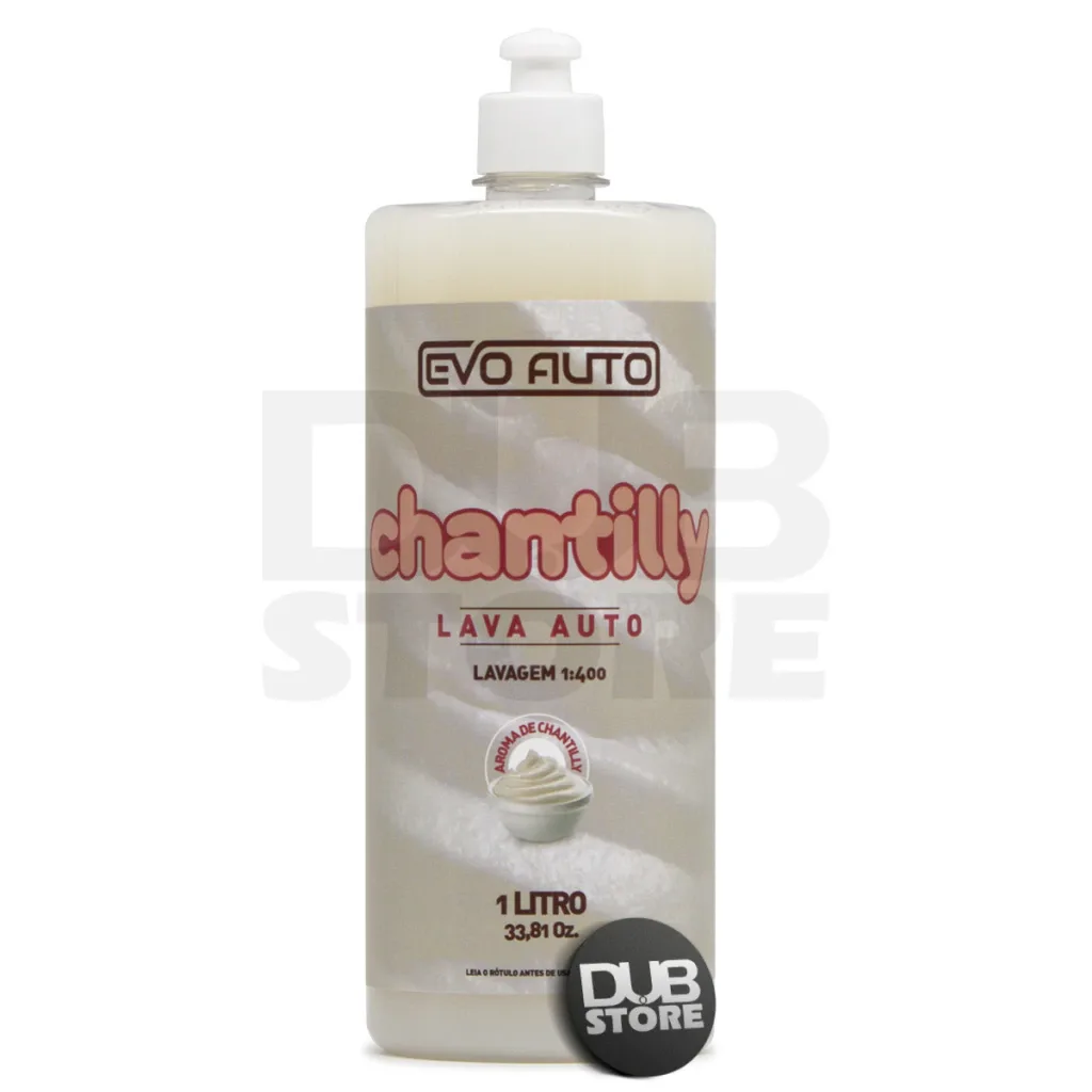 Shampoo neutro concentrado Chantilly Evo Auto (1 litro)