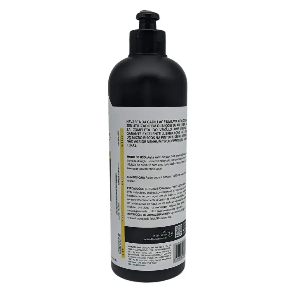 Shampoo Nevasca Ultra Concentrado 1:1600 Cadillac (500ml) — foto 2