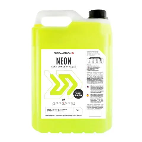 Shampoo super concentrado Neon Autoamerica (5 litros)