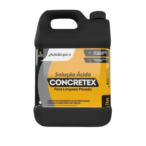 Solução Ácida Concretex Autolimpe (5 litros)