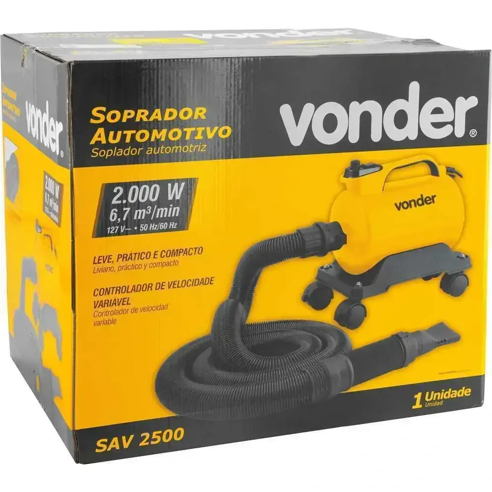 Soprador de ar térmico Automotivo SAV 2500 Vonder (127V) — foto 4