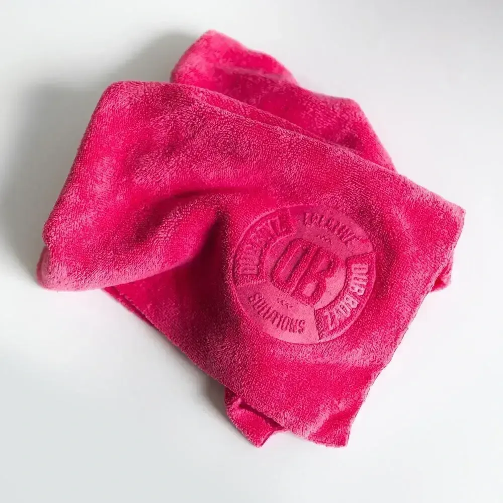 Toalha de microfibra Dub Towel 350GSM Dub Boyz (40x40cm | rosa) — foto 3