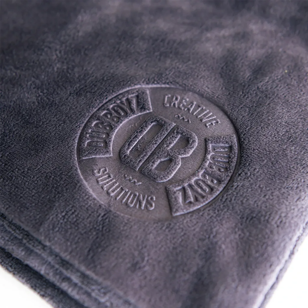 Toalha de microfibra Dub Towel 400GSM (40x60cm | cinza) — foto 4
