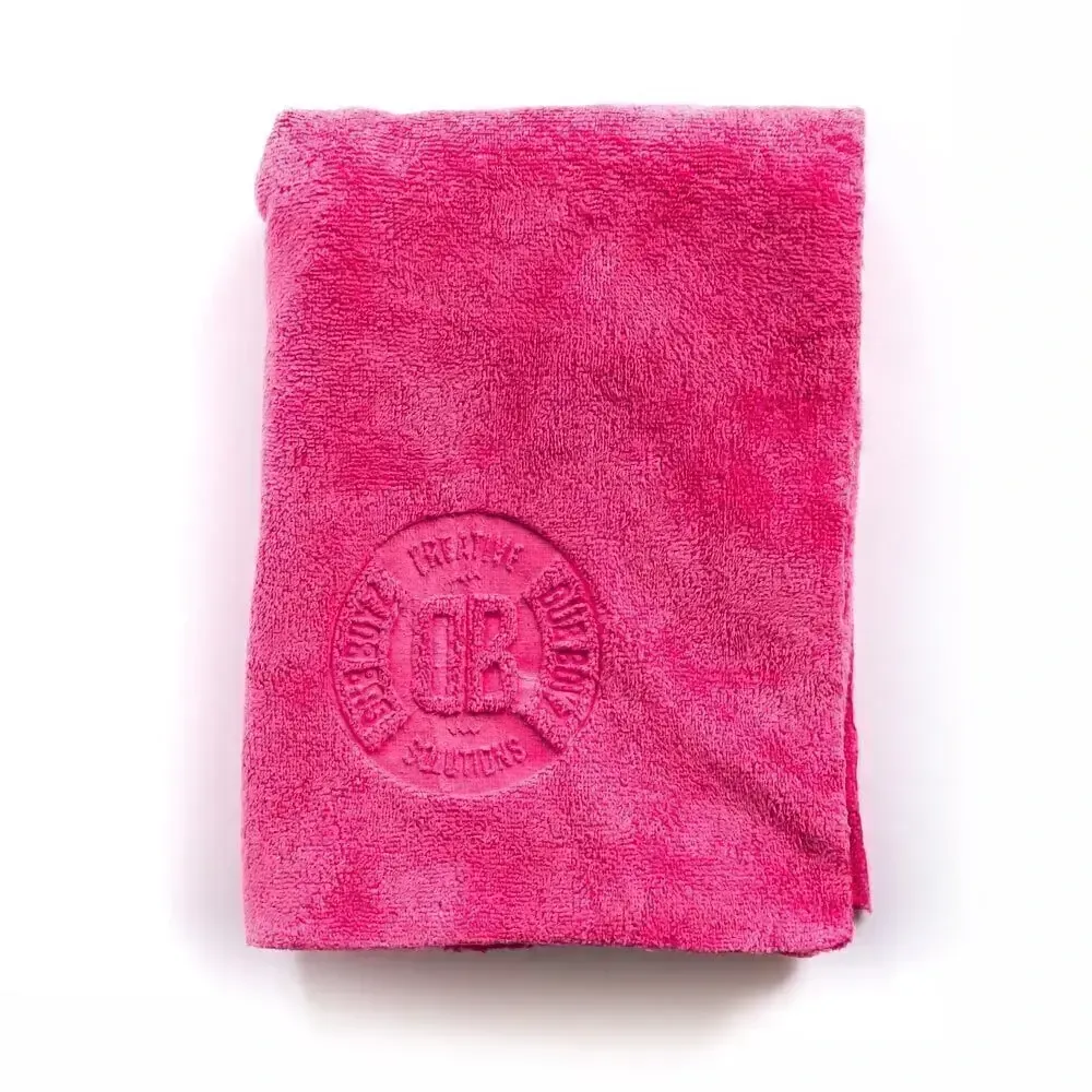 Toalha de microfibra Dub Towel 400GSM (40x60cm | rosa) — foto 2