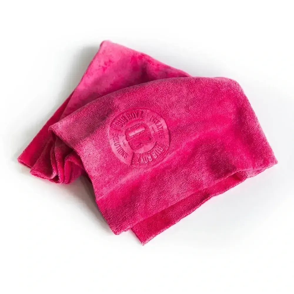 Toalha de microfibra Dub Towel 400GSM (40x60cm | rosa) — foto 4