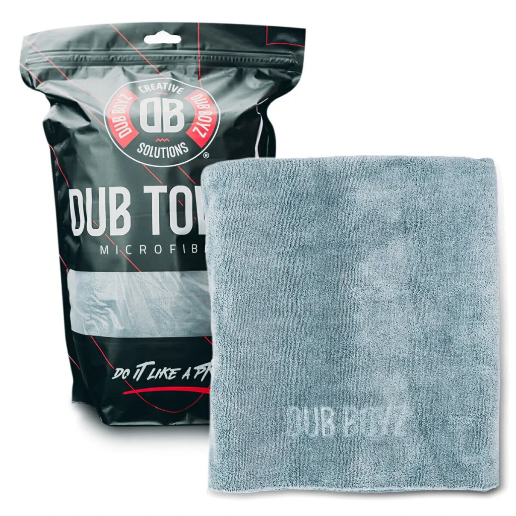 Toalha de microfibra Dub Towel 400GSM (60x120cm | cinza)