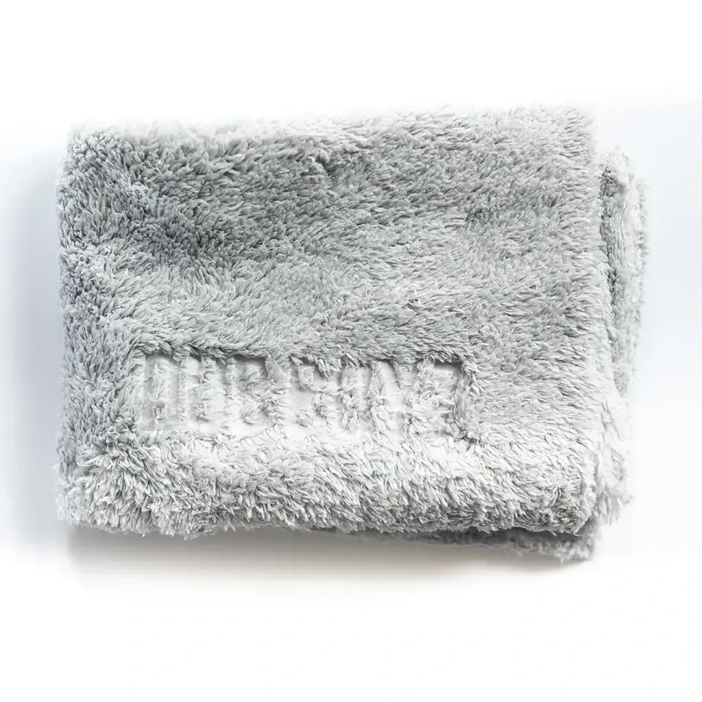 Toalha de microfibra Dub Towel 500GSM (40x40cm | cinza) — foto 5