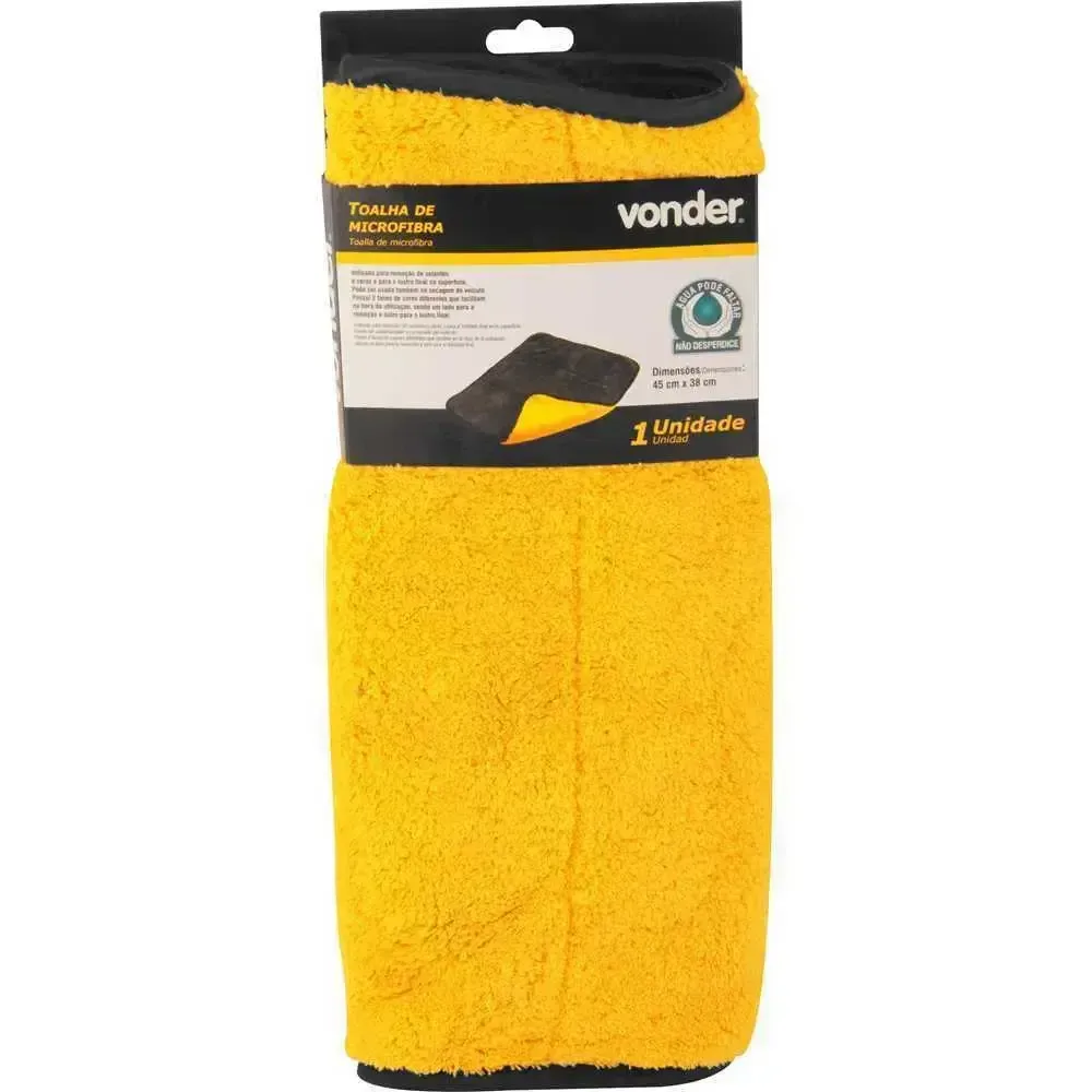 Toalha de microfibra Supermacia 420GSM Vonder (45x38cm) — foto 2