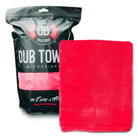 Toalha de Secagem de microfibra Dub Boyz Towel 400GSM (60x120cm | vermelha)