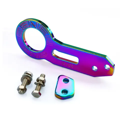 Tow Hook traseiro em alumínio Benen (Neo Chrome)