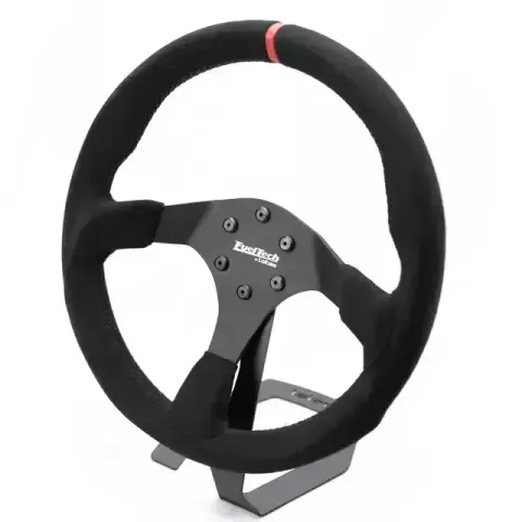 Volante Lotse FT Street R Fuel Tech revestido em camurça Griptech (tarja vermelha)