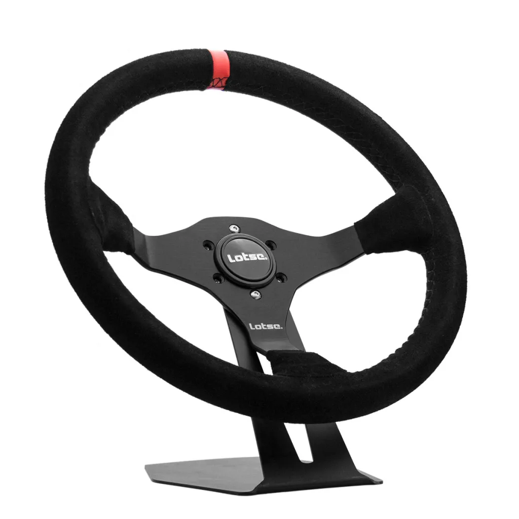 Volante Lotse Ring revestido em camurça (tarja vermelha)