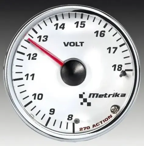 Voltímetro analógico Action Metrika (52mm / 2")