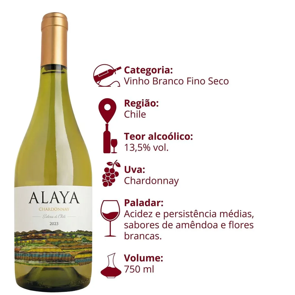 Branco Viña Marty Alaya Chardonnay — foto 3