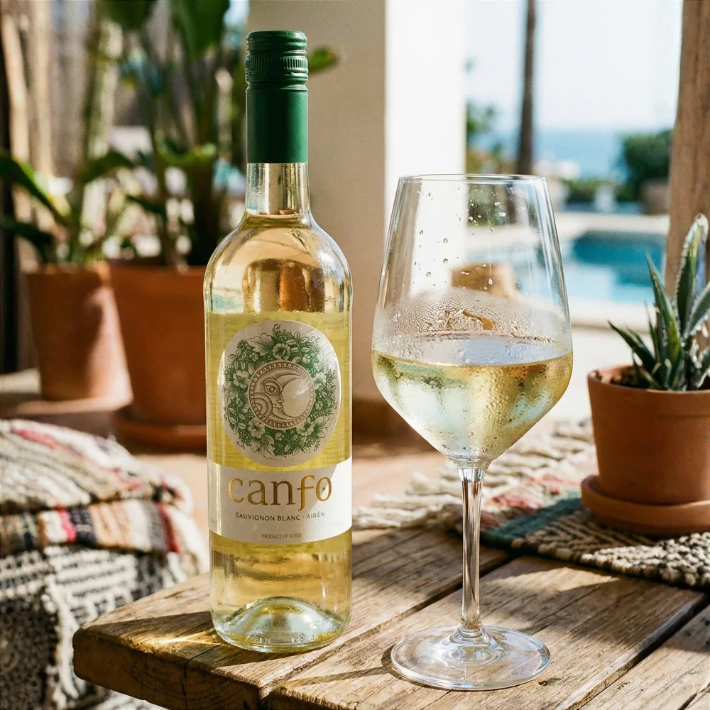 Branco Bodegas Campos Reales Canfo Sauvignon Blanc-Airén — foto 2