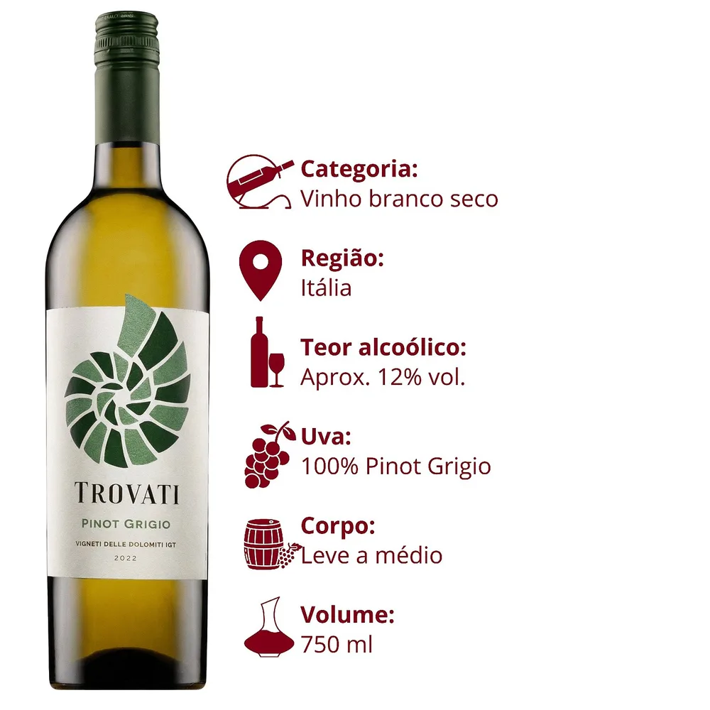 Branco Trovati Pinot Grigio — foto 3